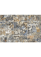 ENERGIEKER City Plaster Decoro Graffiti Beige Natural Ret. 60x120