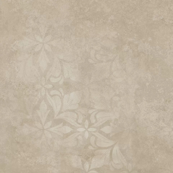 KERAMA MARAZZI Хадду бежевый матовый декорированный 40,2x40,2x0,8