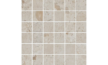KERAMA MARAZZI Про Лаймстоун бежевый темный матовый мозаичный 30х30 керамогранит