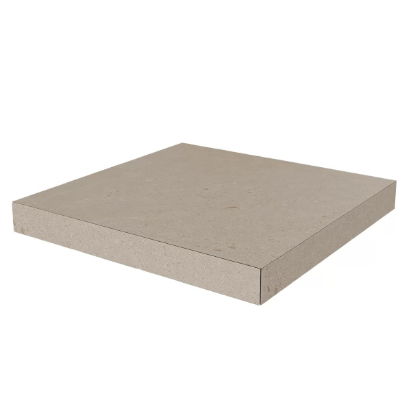 KERAMA MARAZZI Ступень угловая клееная Про Матрикс бежевый 33x33x0,9