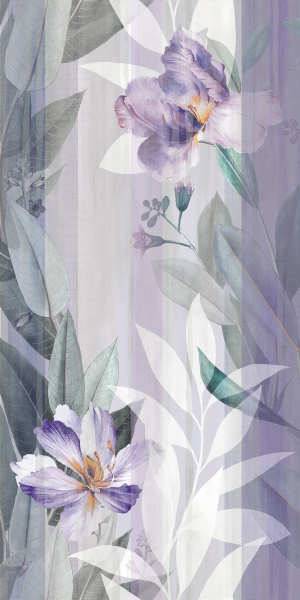 TAGINA Decors Gardens Viola Naturale Ret. 60x120