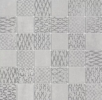 KERAMA MARAZZI Про Дабл серый светлый мозаичный 30x30x0,9 декор (гранит)