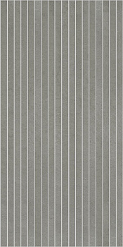 GIGACER Concrete Grey Concrete Ret. Stripes Mosaic 15x120