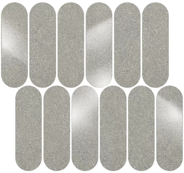 KERAMA MARAZZI Декор Джиминьяно наборный серый матовый 30x32x0,9