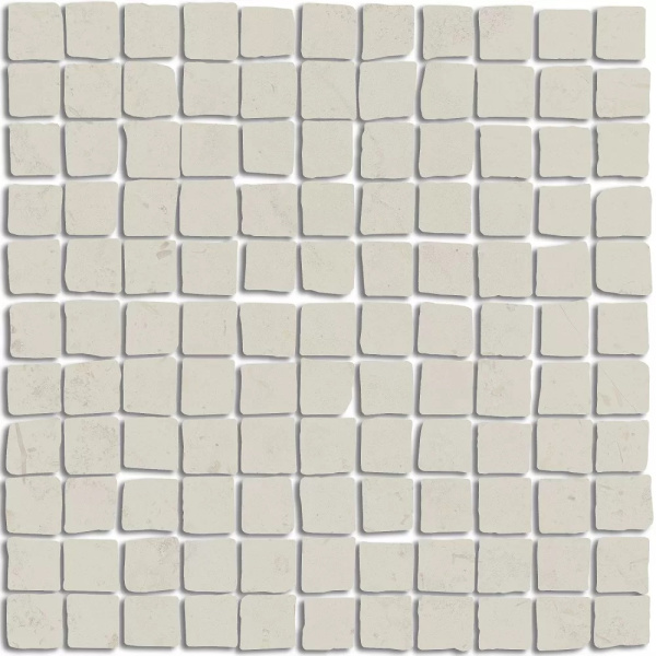 KERAMA MARAZZI Декор Про Лаймстоун Спакко мозаичный бежевый светлый матовый 20х20х0,9