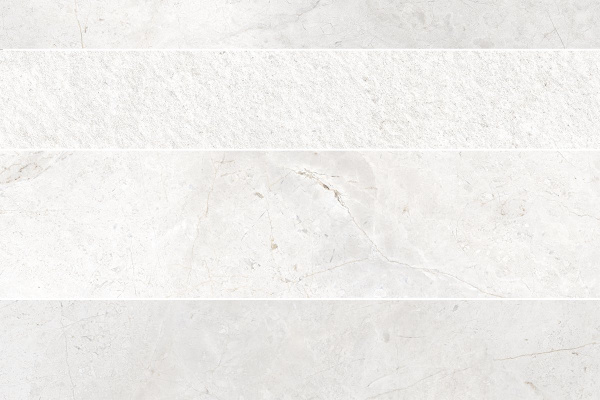 TAGINA Pietra D'orvieto Stripes Bianco 40x60