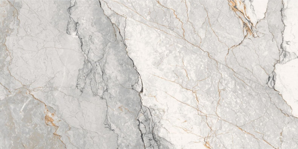 Керамогранит Maimoon Ceramica (Маймун Керамика) Gloster Zenith White 120х60 см, глянцевый