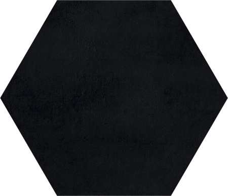 GIGACER Play One Concrete Esagono Black 18x18