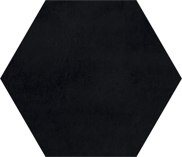 GIGACER Play One Concrete Esagono Black 18x18