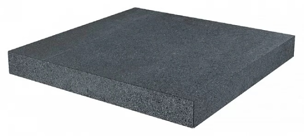 KERAMA MARAZZI Ступень угловая клееная Про Матрикс черный 33x33x0,9