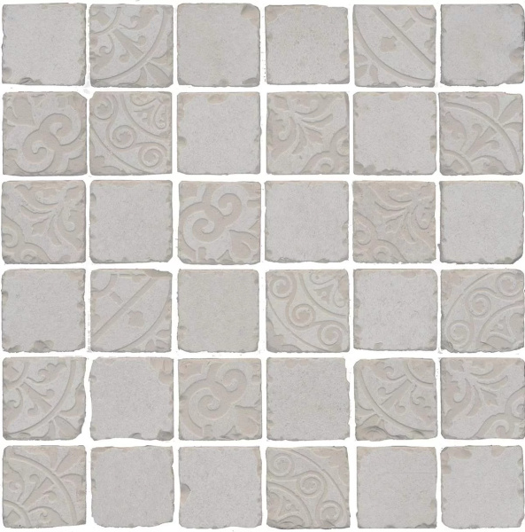 KERAMA MARAZZI Декор Про Фьюче серый светлый мозаичный 30x30x0,9