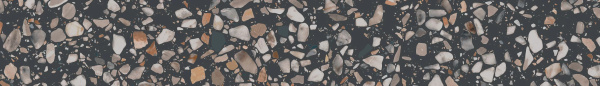 KERAMA MARAZZI Плинтус Бричиола чёрный матовый обрезной 60x9,5x0,9