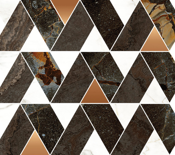 NAXOS Rhapsody Mosaic Mood Gold 30x34