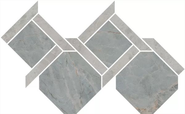 KERAMA MARAZZI Декор Риальто 2 наборный лаппатированный 48x29,5x0,9