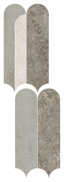 NAXOS Bold Modulo Suite Grey Rete 29x50