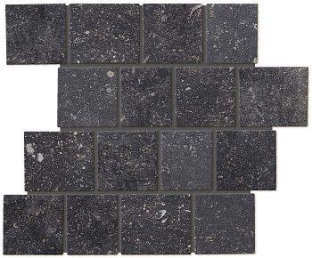 CIR Di Pietra Mos Pave Ardenne Nero 30x30