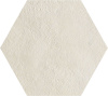 GIGACER Play One Argilla Esagono Biacca 9x9