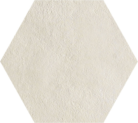 GIGACER Play One Argilla Esagono Biacca 9x9