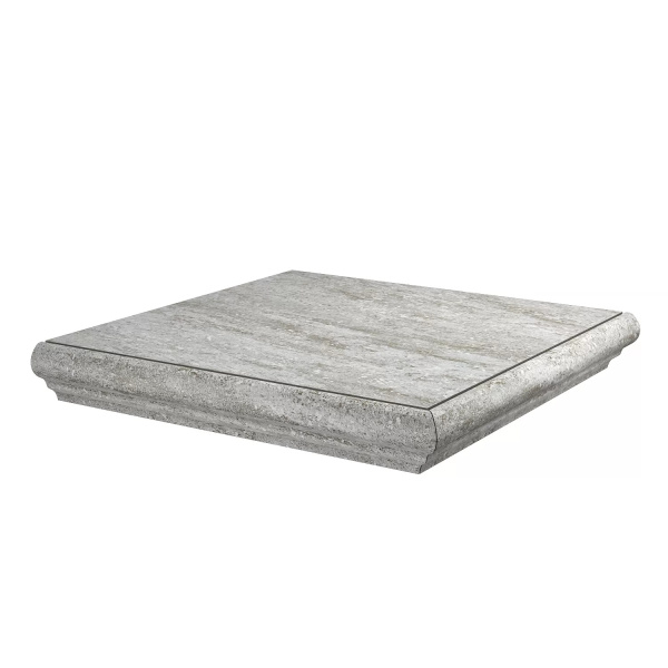 KERAMA MARAZZI Ступень угловая Терраса серый правая  30x30x0,8