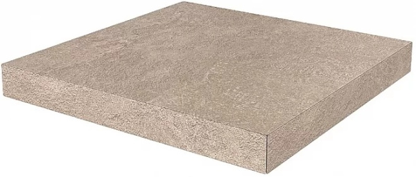 KERAMA MARAZZI Ступень угловая клееная Про Стоун бежевый  33x33x0,9