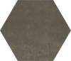 GIGACER Play One Concrete Esagono Mud 18x18
