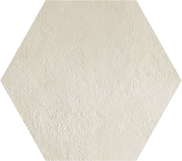 GIGACER Play One Argilla Esagono Biacca 9x9