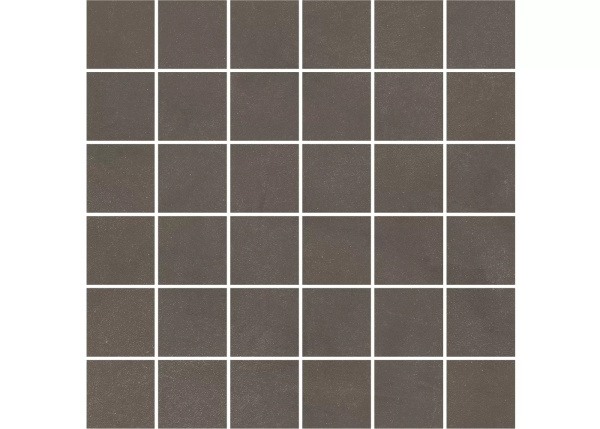 KERAMA MARAZZI Декор Про Чементо мозаичный коричневый тёмный матовый 30x30x0,9