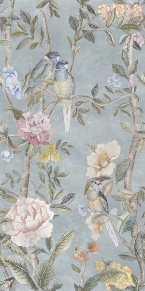 TAGINA Decors Jay Vintage Azzurro Naturale Ret. 60x120