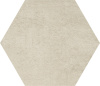 GIGACER Play One Concrete Esagono White 18x18
