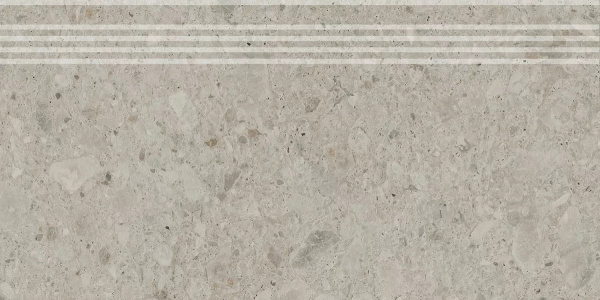 KERAMA MARAZZI Ступень Чеппо ди Гре бежевый светлый матовый обрезной 30x60x0,9