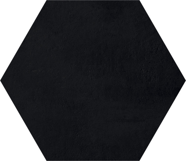 GIGACER Play One Concrete Esagono Black 18x18