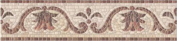 KERAMA MARAZZI Бордюр Пантеон лаппатированный обрезной 40,2x9,6x0,8