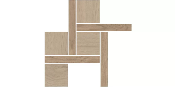 KERAMA MARAZZI Декор Альберони 1 мозаичный бежевый матовый обрезной 27,5x27,5x0,9