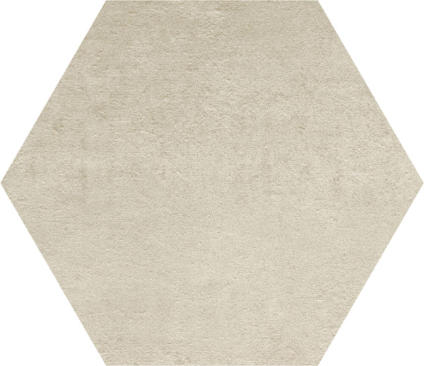 GIGACER Play One Concrete Esagono White 18x18