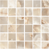 TAGINA Onice Reale Ambra Lucidato Ret. Mosaico 5-5 30x30