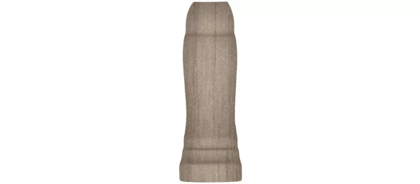 KERAMA MARAZZI Угол внешний Тровазо серый матовый 8x2,9x1,4