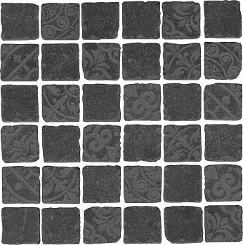KERAMA MARAZZI Про Фьюче черный мозаичный 30*30 керамограмический гранит