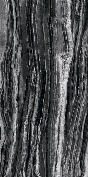 KERAMA MARAZZI Surface Laboratory/Гемма черно-белый обрезной 160x320x0,6