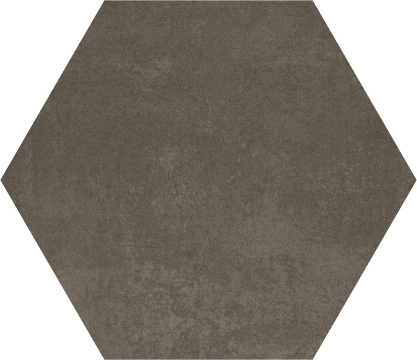 GIGACER Play One Concrete Esagono Mud 18x18