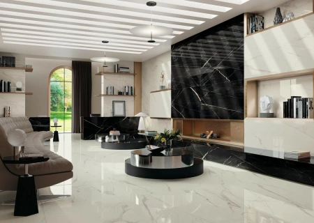 Atlas Concorde Empire Calacatta Black 60x120 (610010002188) Керамогранит