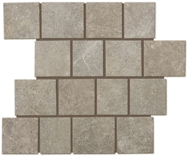 CIR Di Pietra Mos Pave Runi Tortora 30x30