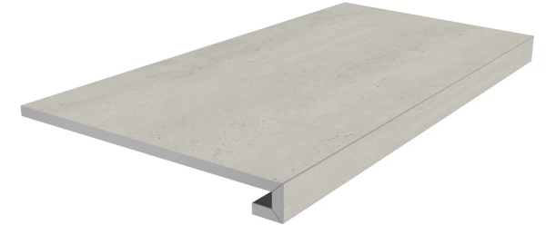 KERAMA MARAZZI Ступень клееная Сан-Марко серый светлый матовый 33x80x0,9