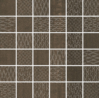 KERAMA MARAZZI Про Дабл коричневый мозаичный 30x30 керамический декор