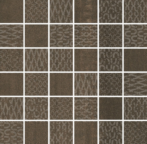 KERAMA MARAZZI Про Дабл коричневый мозаичный 30x30 керамический декор