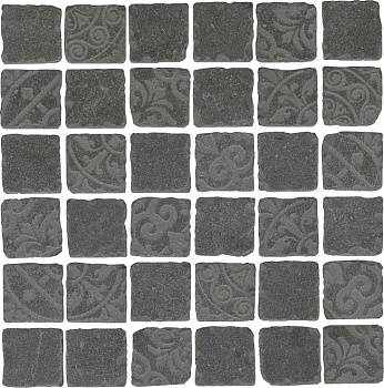 KERAMA MARAZZI Про Фьюче антрацит мозаичный 30*30 керамограмический гранит