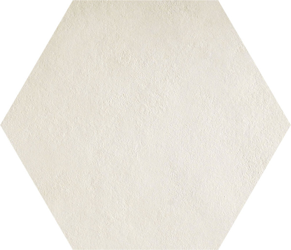 GIGACER Play One Argilla Esagono Biacca 18x18