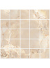 TAGINA Onice Reale Ambra Lucidato Ret. Mosaico 5-5 30x30