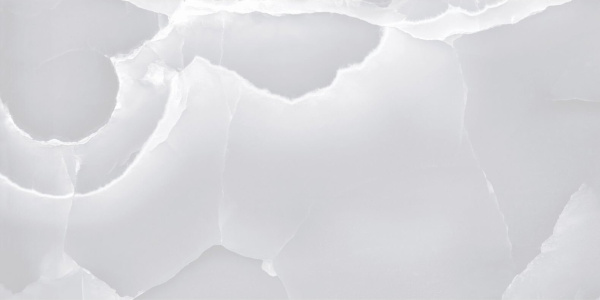 Керамогранит Maimoon Ceramica (Маймун Керамика) Glossy Crystel Onyx Grey 120х60 см, глянцевый