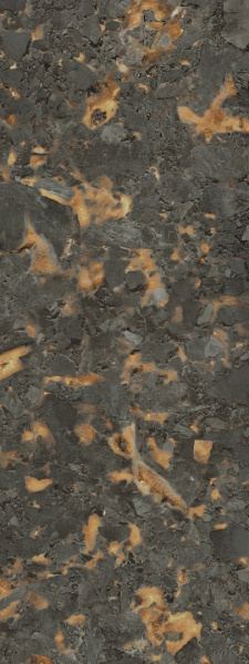 KERAMA MARAZZI Surface Laboratory/Лава чёрный лаппатированный обрезной 119,5x320x0,6