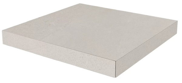 KERAMA MARAZZI Ступень угловая клееная Про Матрикс белый 33x33x0,9